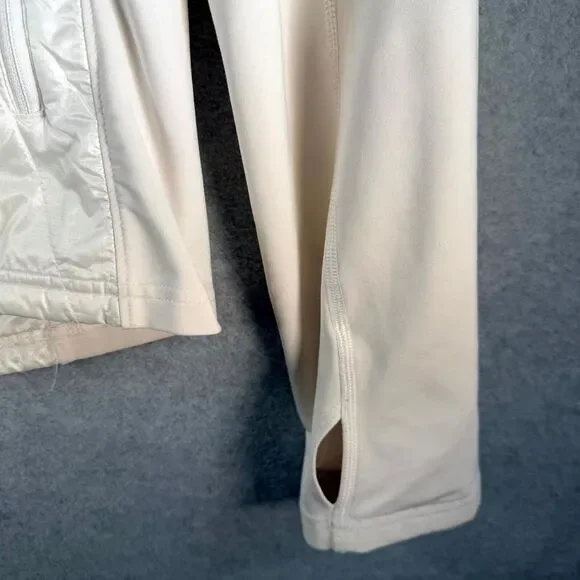 The North Face Primaloft Flight Series Jacket Women XL White Thumb Hole Full Zip - Picture 3 of 15